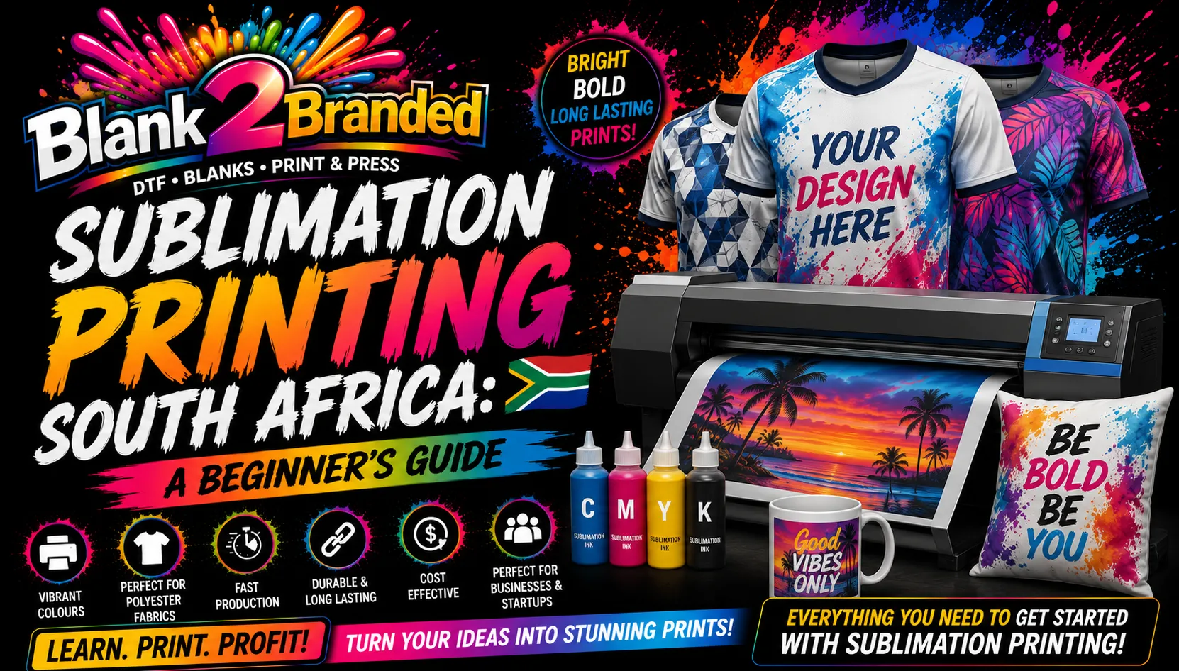 Sublimation Printing South Africa: A Beginner's Guide