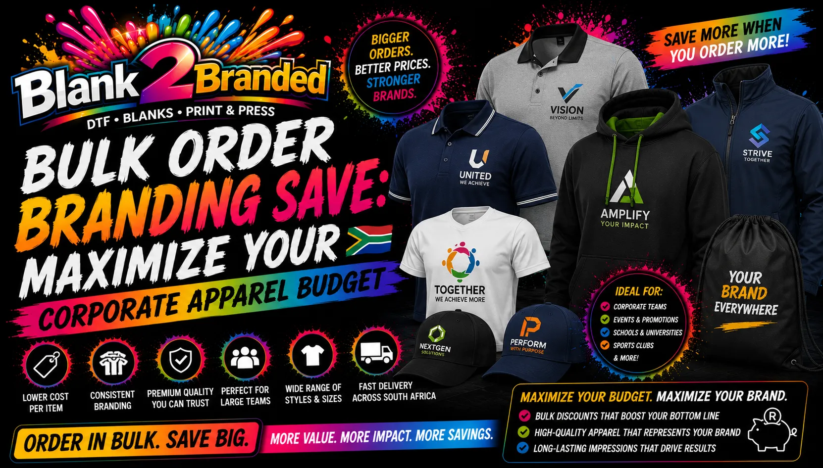 Bulk Order Branding Save: Maximize Your Corporate Apparel Budget